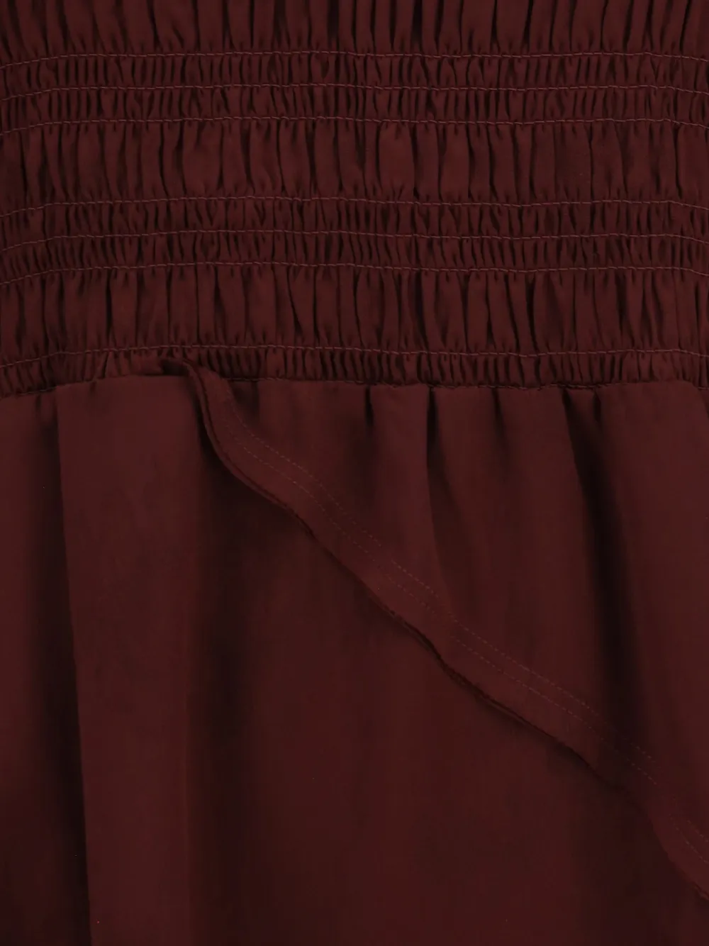 GANNI Mini-jurk met lange mouwen Rood