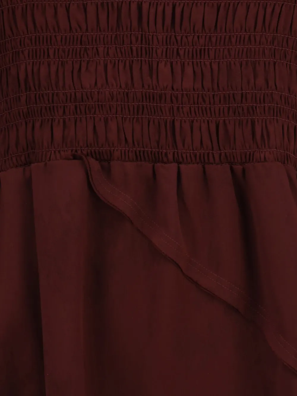 GANNI Mini-jurk met lange mouwen Rood