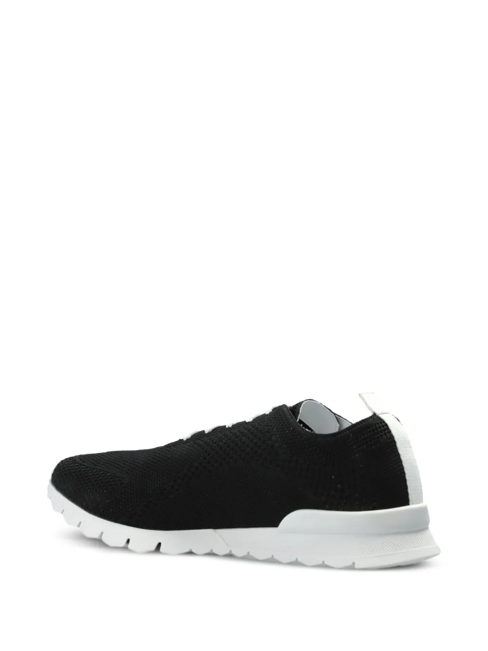 Kiton Sneakers met mesh Zwart