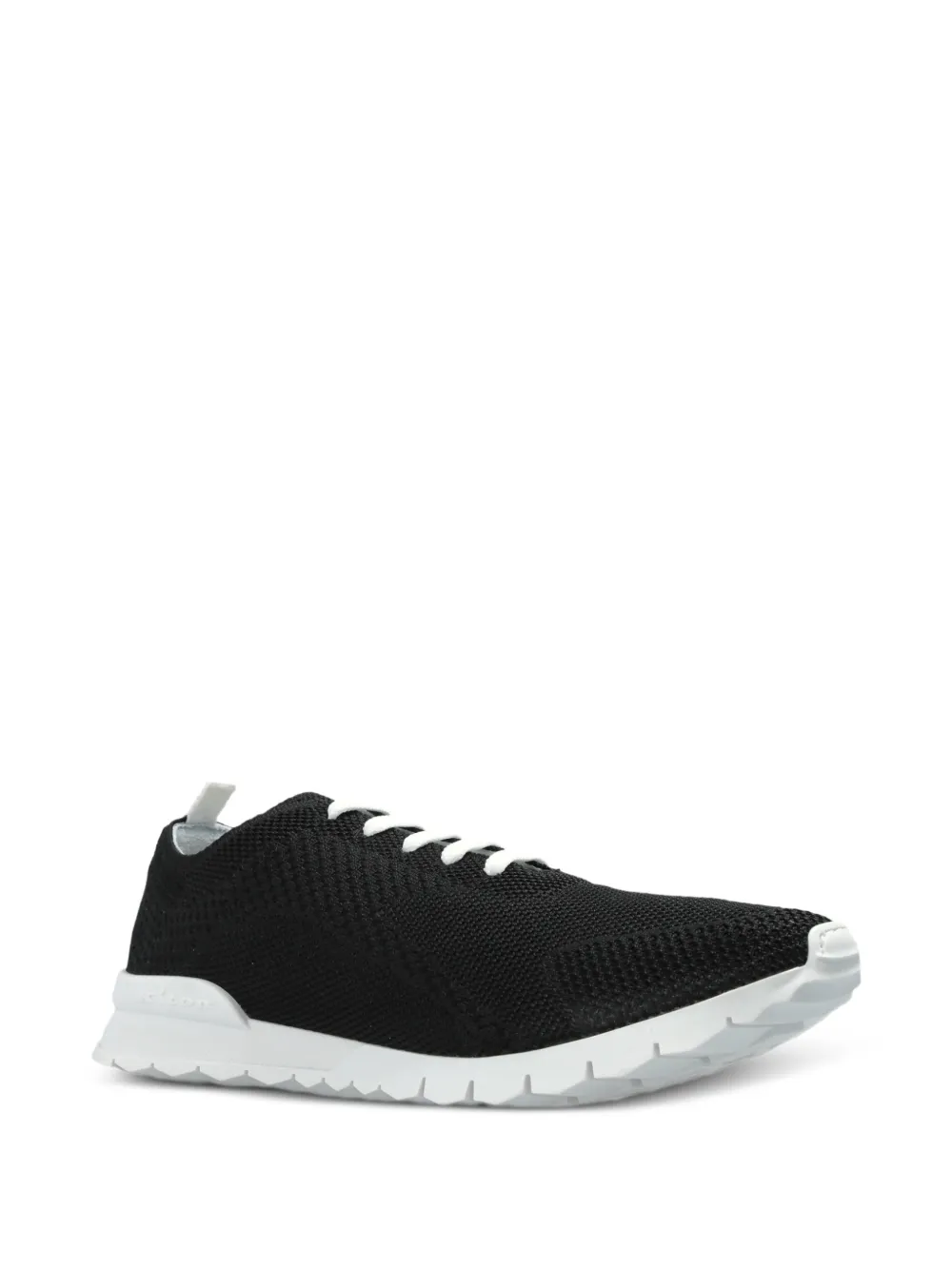 Kiton Sneakers met mesh Zwart