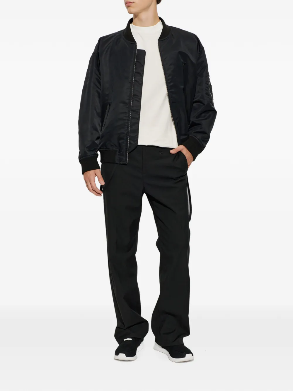 Kiton Sneakers met mesh Zwart