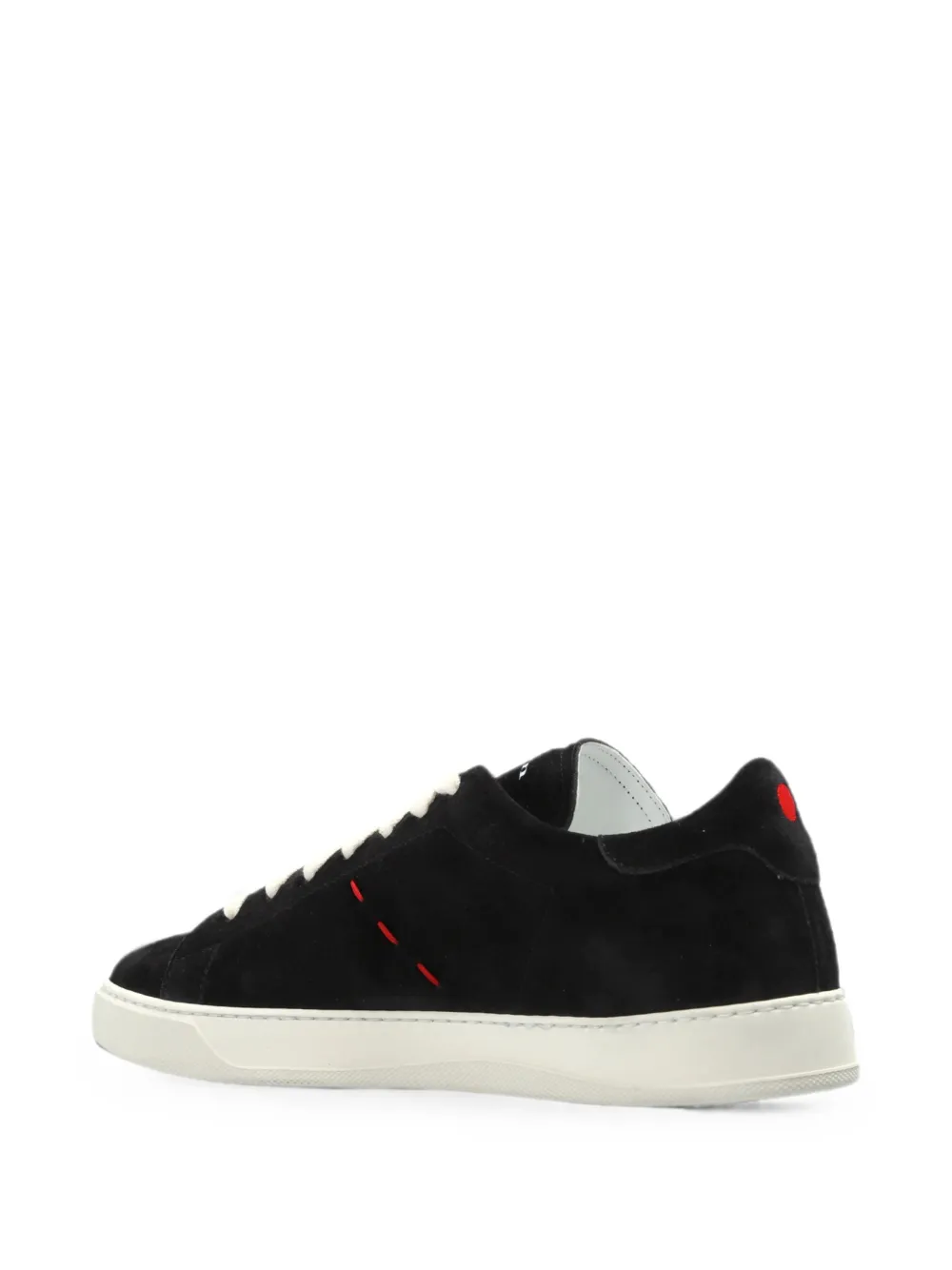 Kiton suede sneakers Zwart