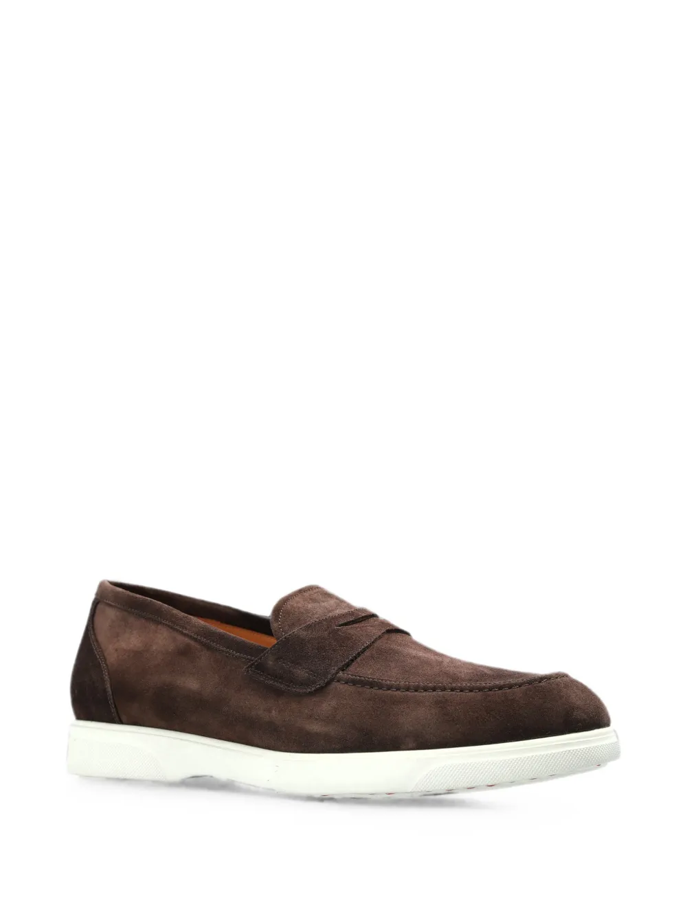 Kiton suede loafers Bruin