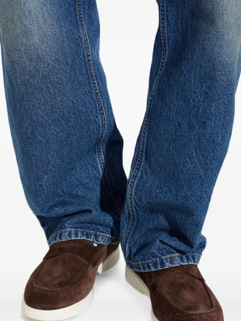 Kiton suede loafers Bruin