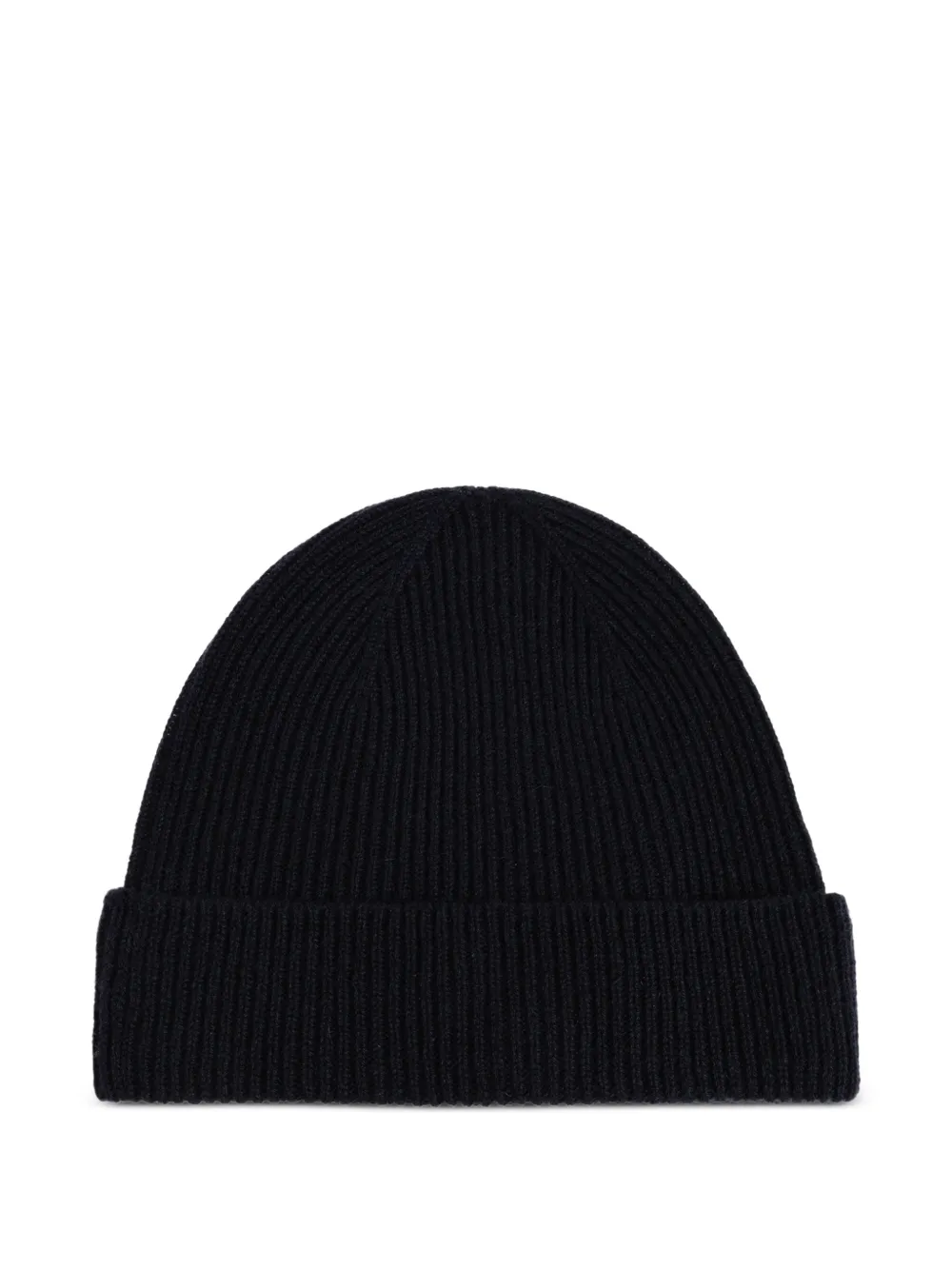Kiton Ribgebreide muts Blauw