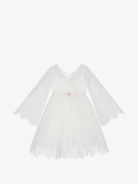UNONA D'ART vestido Chantilly Lace