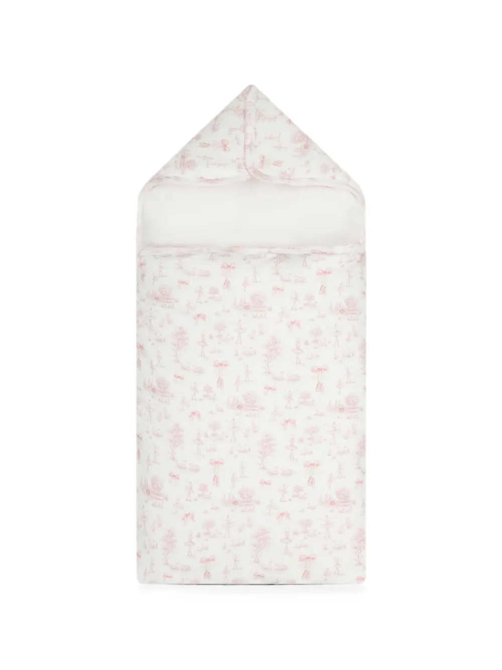 My Little Pie Swan Lake-print sleep bag - Bianco
