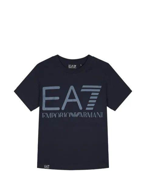 Ea7 Emporio Armani t-shirt en coton à logo imprimé