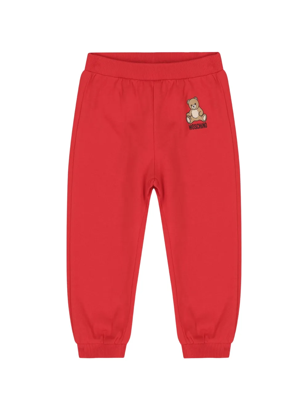 Moschino Kids Katoenen trainingspak met teddybeer Rood