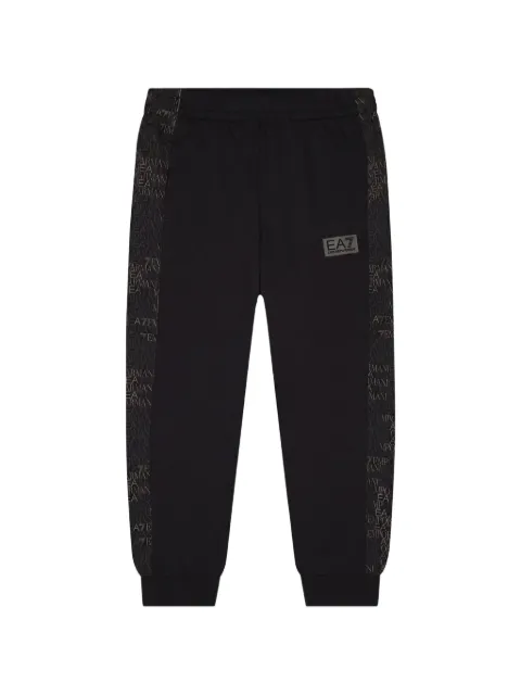 Ea7 Emporio Armani pantalones de chándal con parche del logo