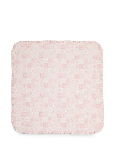 My Little Pie ruffled-trim blanket