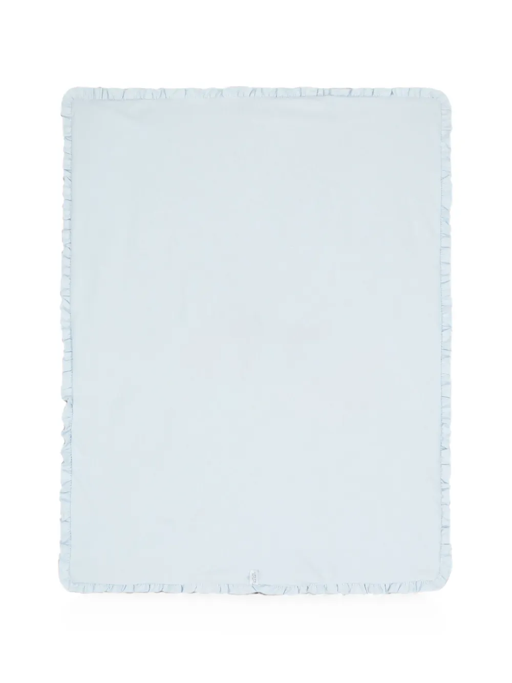 NANAN Deken met ruches afwerking Blauw