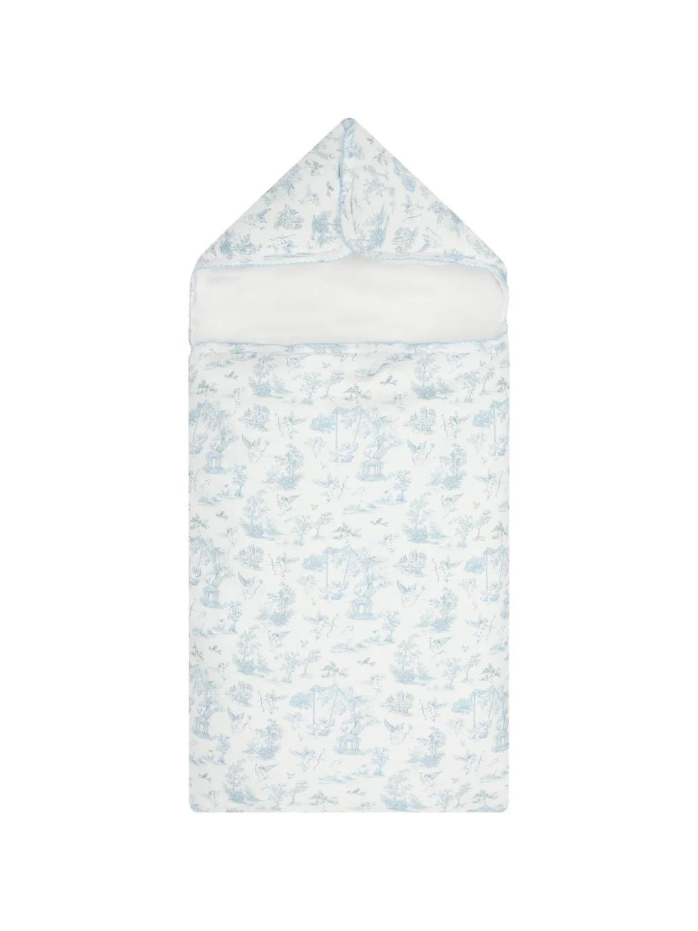My Little Pie Sacco nanna con stampa Toile de Jouy - Blu