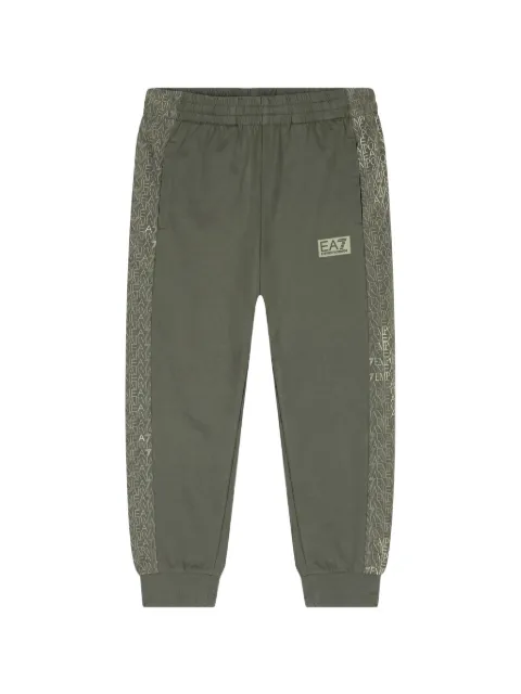 Ea7 Emporio Armani logo-patch track pants