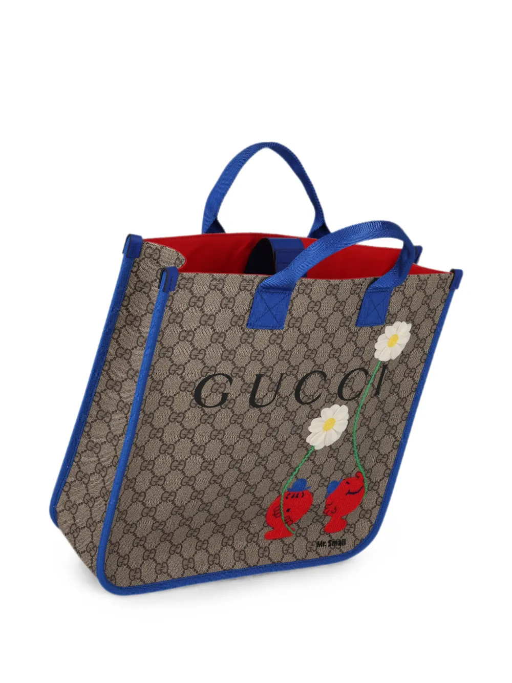 Gucci Kids Shopper met logo Beige
