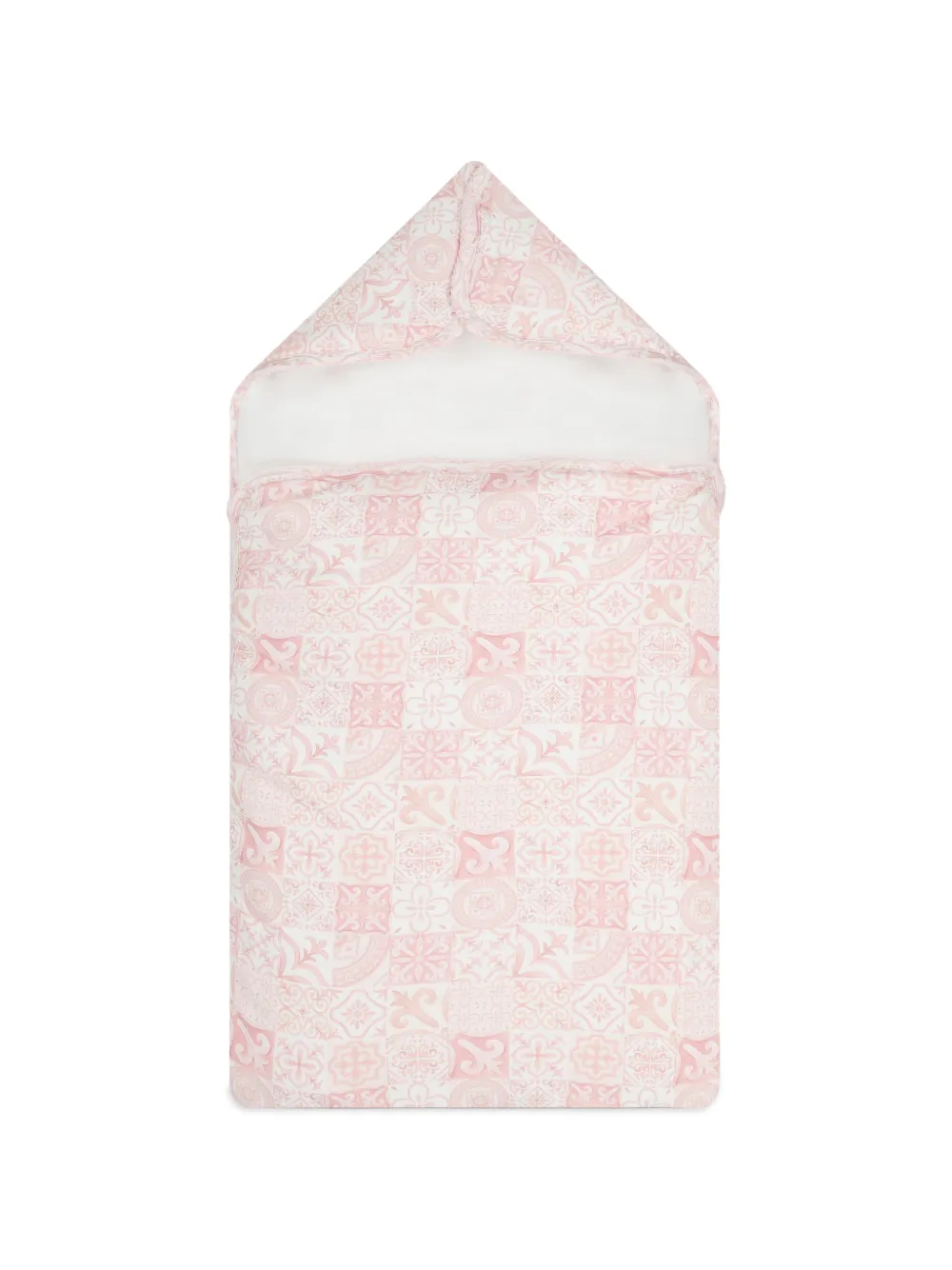 My Little Pie Amalfi mosaic-print sleep bag - Bianco