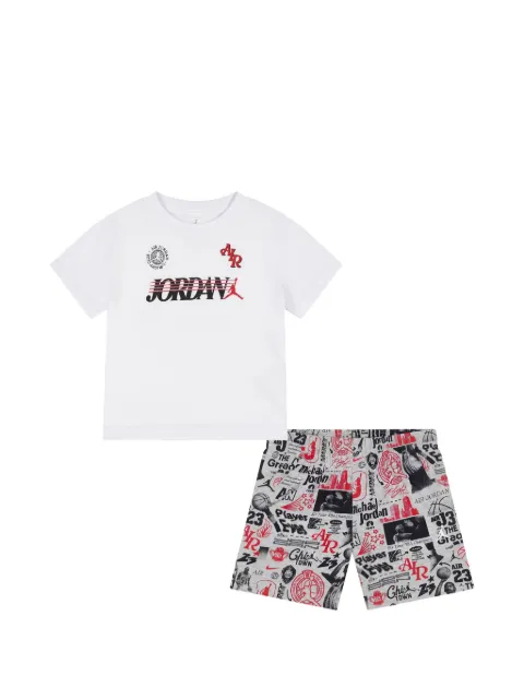 Nike Kids graphic-print T-shirt and shorts set 