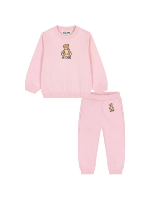 Moschino Kids logo-print tracksuit