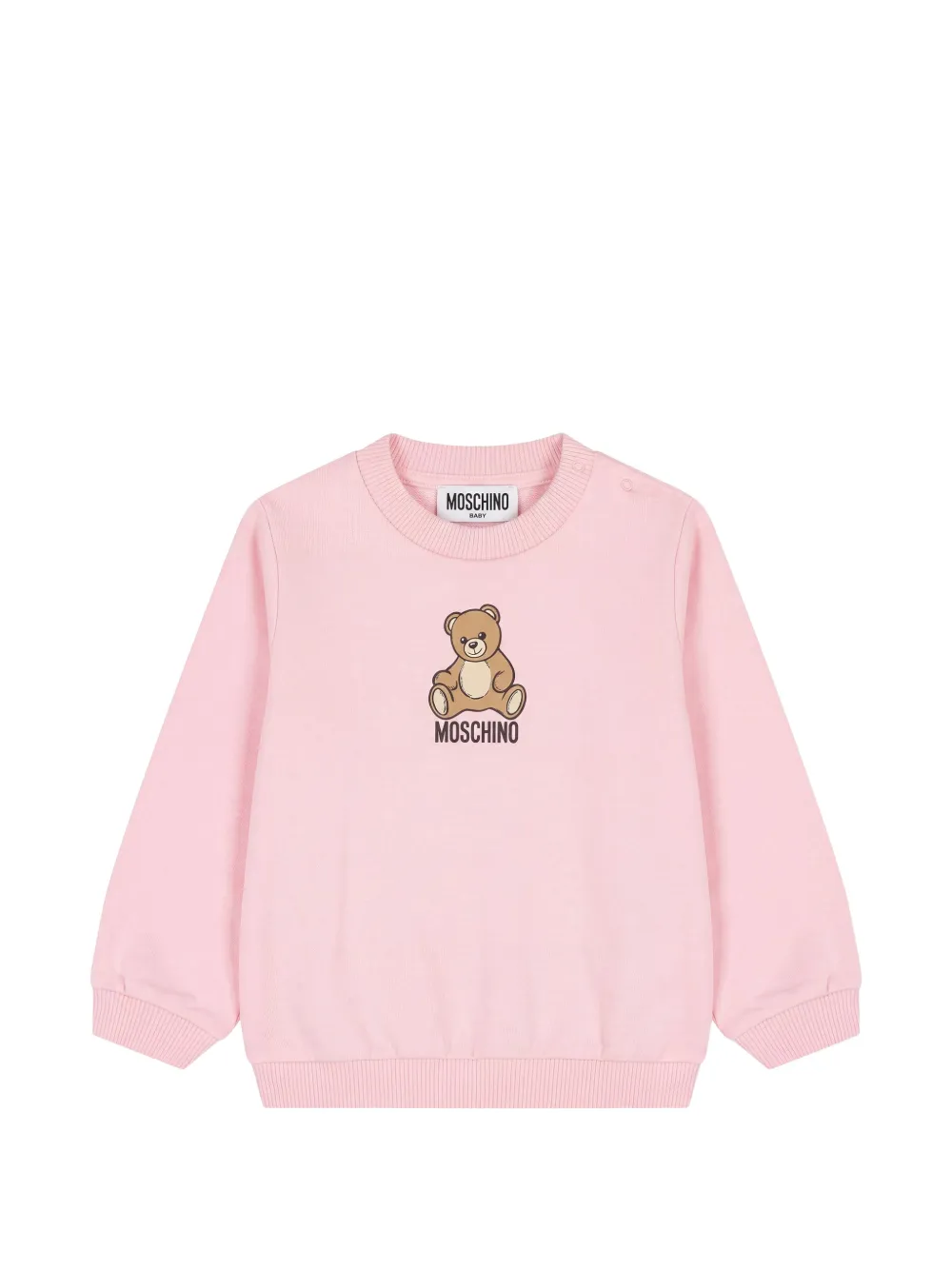 Moschino Kids Trainingspak met logoprint Roze