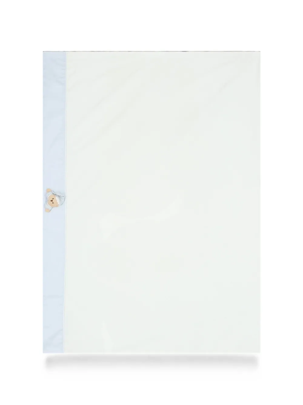 NANAN Coperta con dettaglio orso - Bianco
