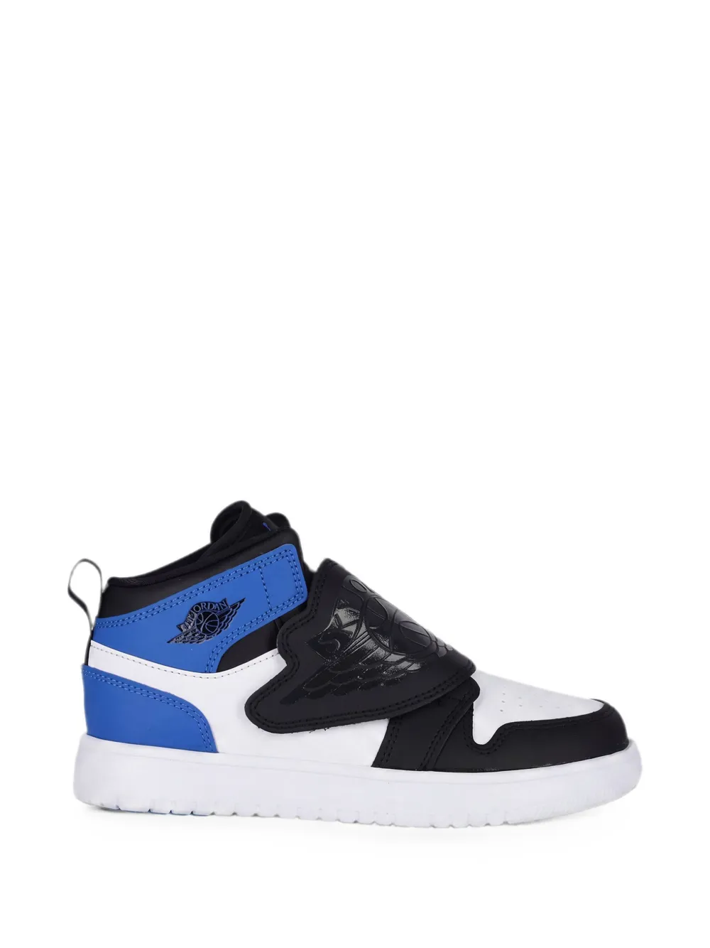 Nike Kids Sneakers Sky Jordan 1 con strappo - Bianco