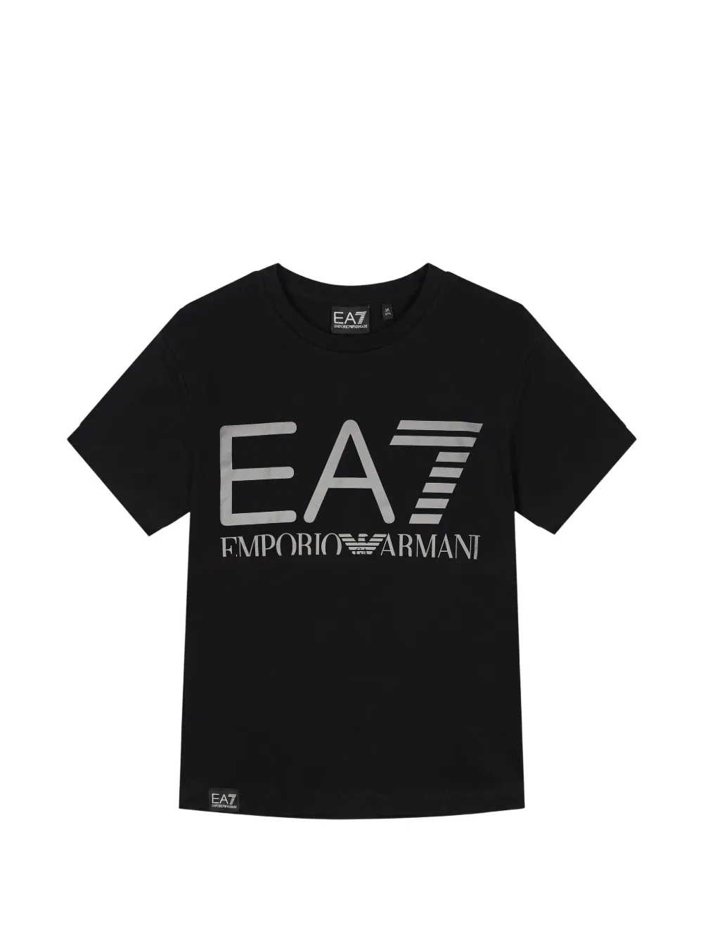 Ea7 Emporio Armani logo-print T-shirt - Nero
