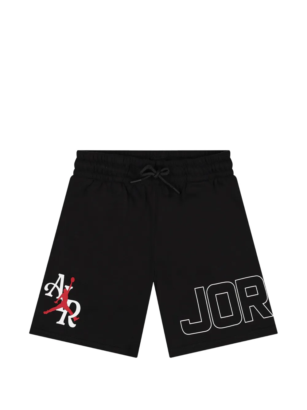 Nike Kids Jumpman logo-print shorts - Nero
