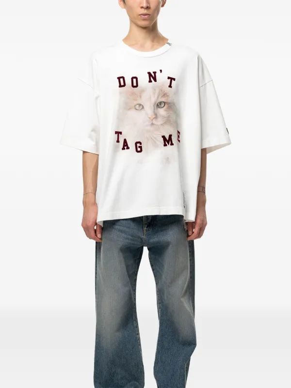 Maison MIHARA YASUHIRO cat-printed T-shirt | White | FARFETCH