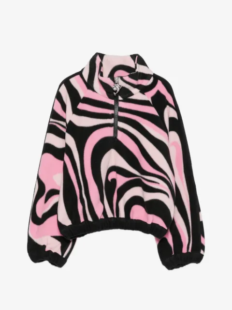 PUCCI Junior suéter con estampado Iride