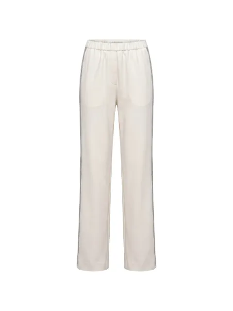 Peserico pants con rayas laterales