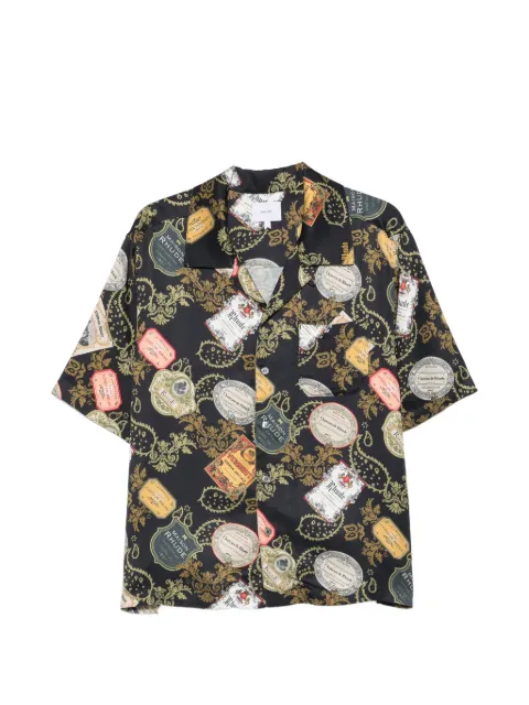 RHUDE camisa con estampado gráfico