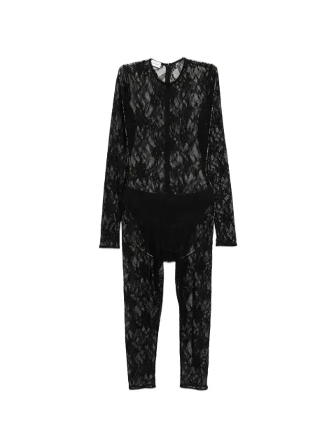 THE ANDAMANE Sheila floral-lace jumpsuit