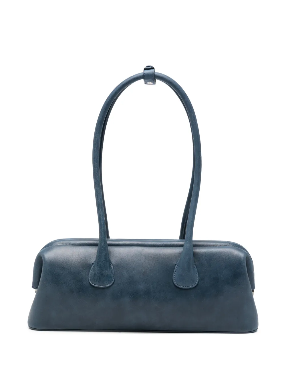 Osoi Boat aged-effect leather tote bag