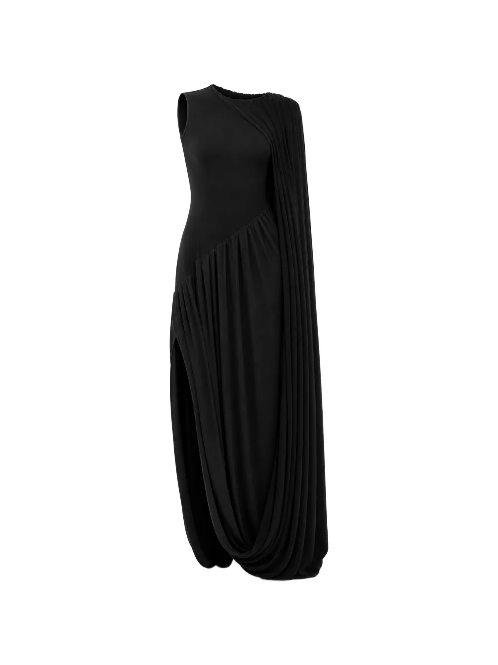 AXEL 113 Valentina draped asymmetric dress