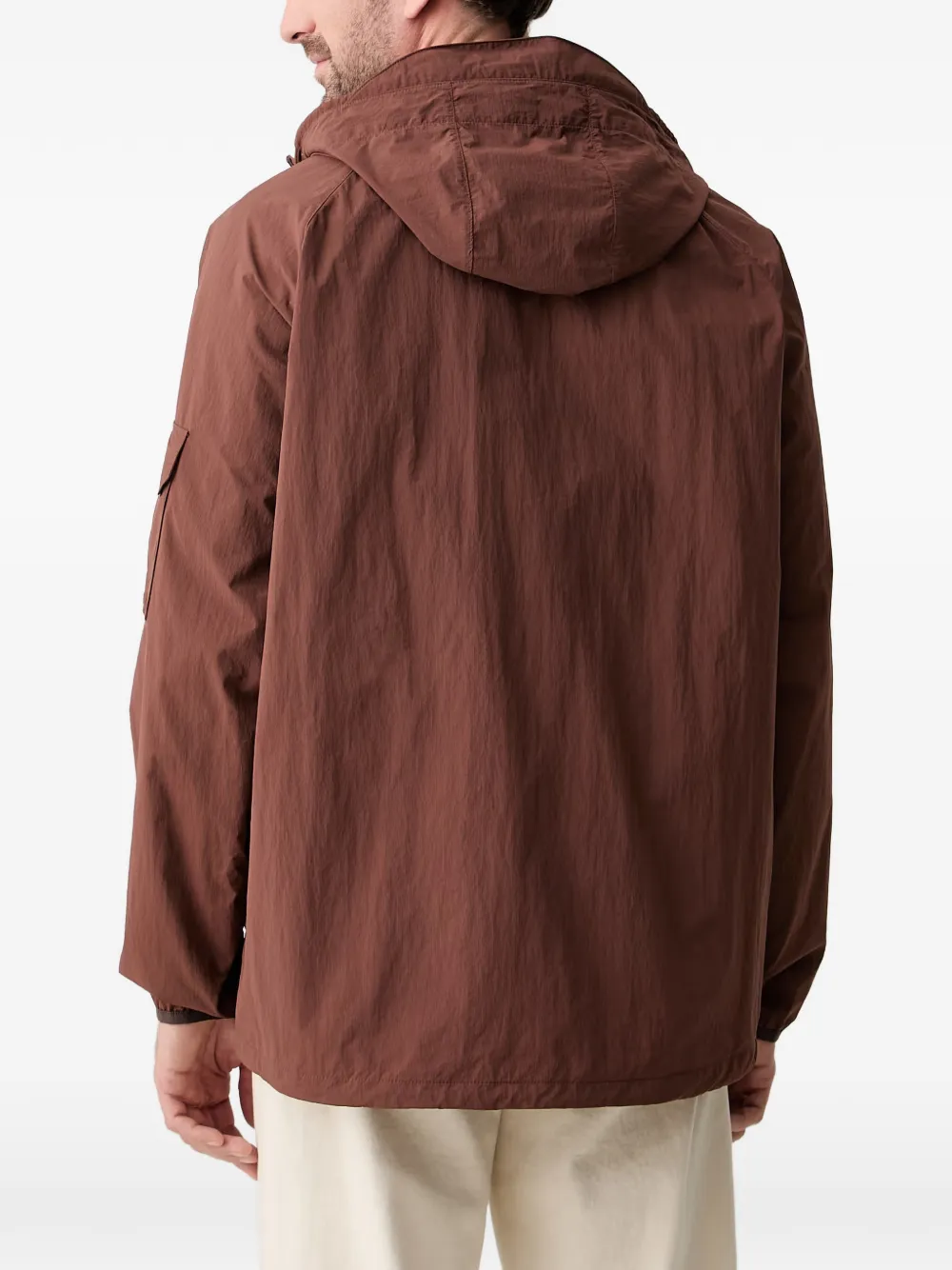 Barbour Re-engineered jack met capuchon Bruin