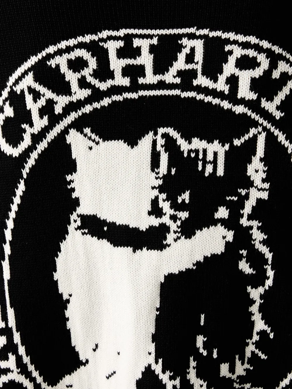 Carhartt WIP Trui met grafische intarsia Zwart