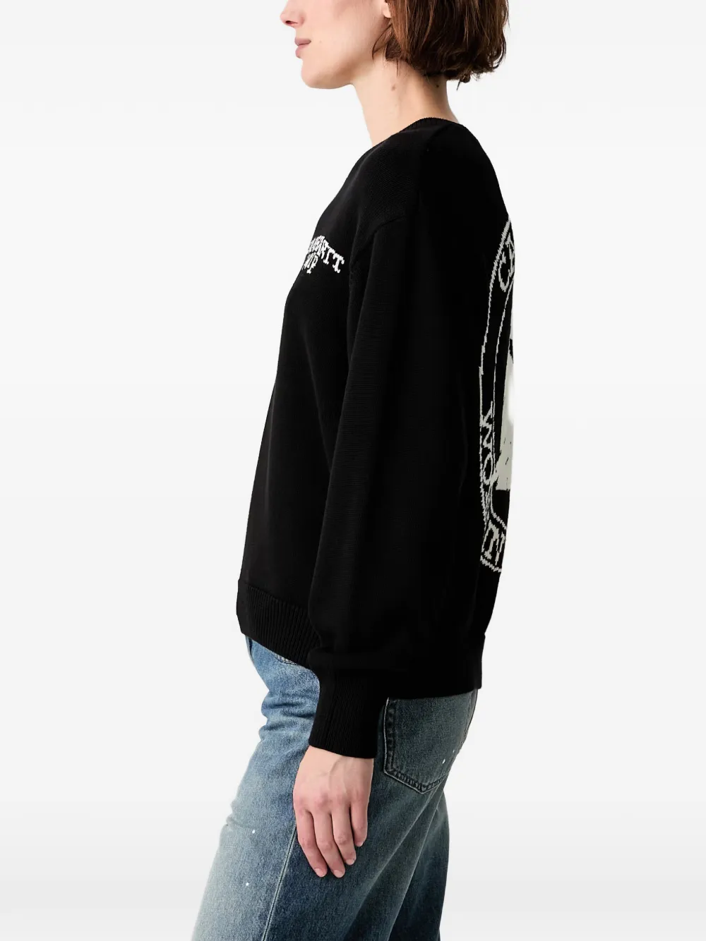 Carhartt WIP Trui met grafische intarsia Zwart