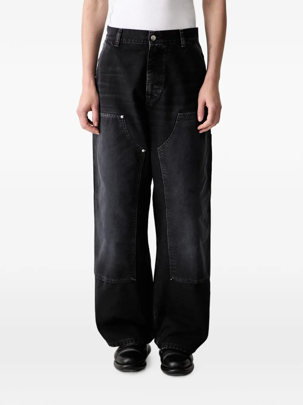 Carhartt WIP panelled cargo trousers - Schwarz