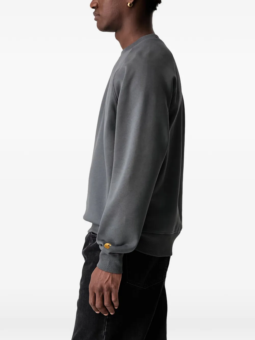 Carhartt WIP Trui met raglan mouwen en geborduurd logo Grijs