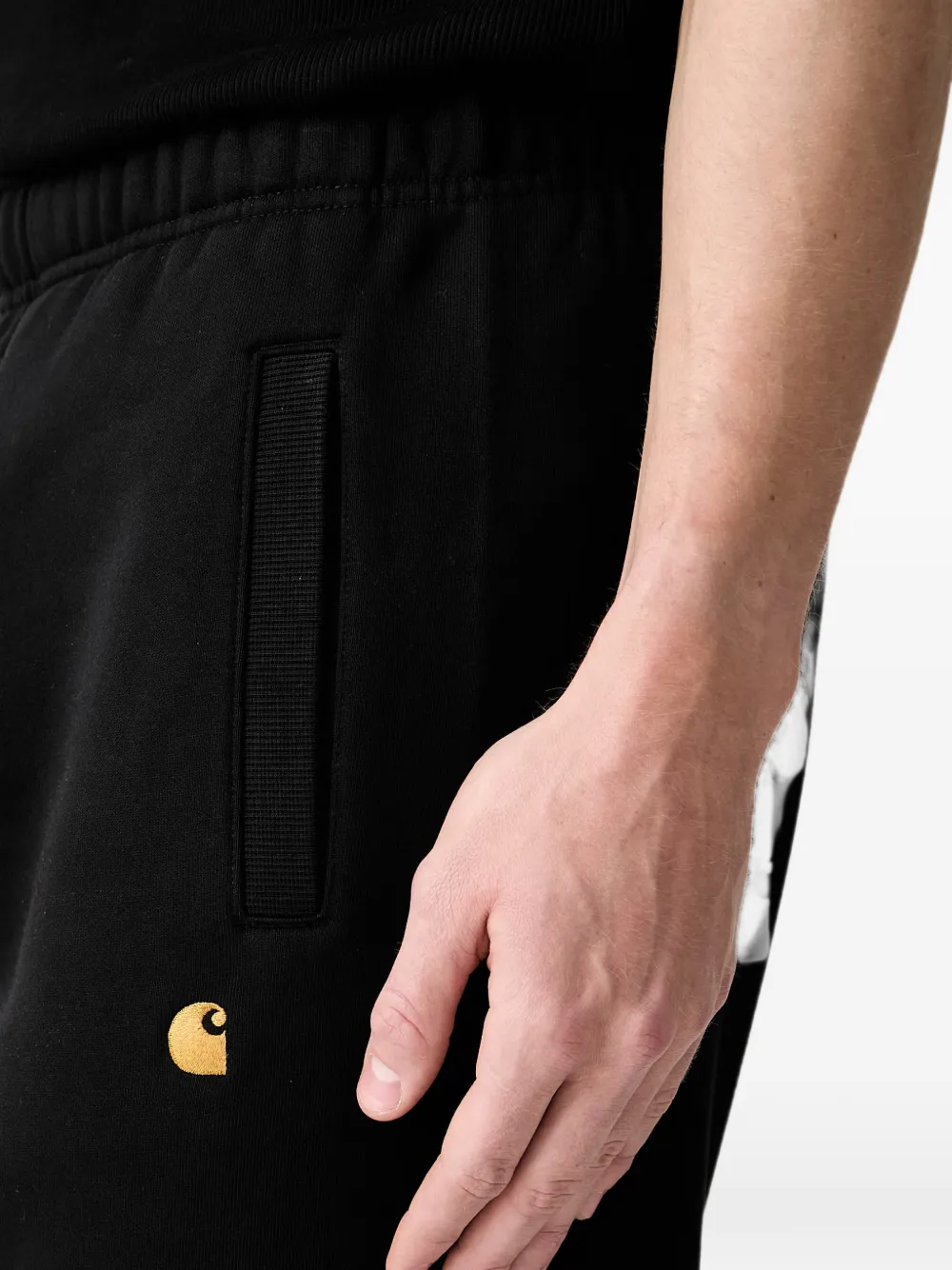 Carhartt WIP Chase joggingbroek Zwart
