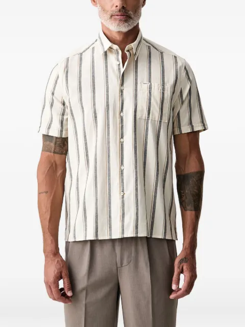 Barbour camisa Barkend a rayas de manga corta
