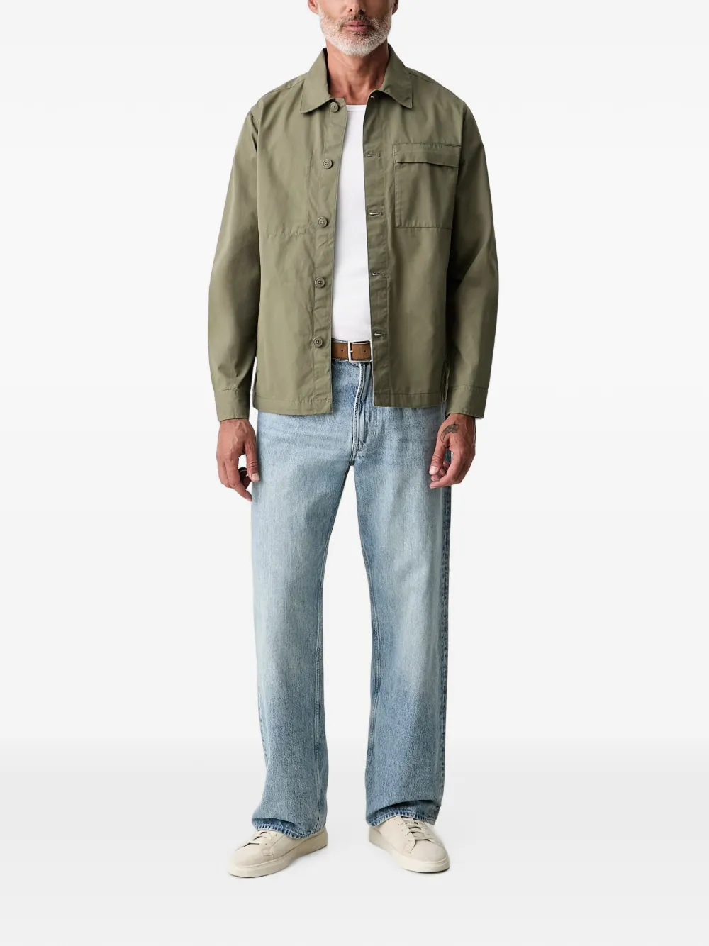 Barbour Sherburn button-down chest-pocket overshirt | Image 2
