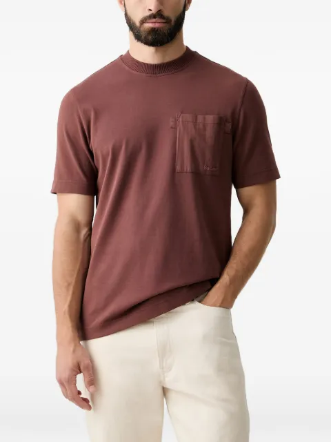 Barbour Ivergill logo-embroidered patch-pocket T-shirt