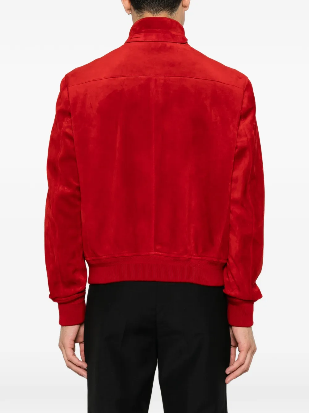 TOM FORD Suède bomberjack Rood