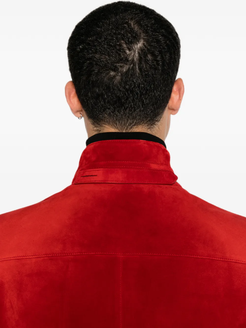 TOM FORD Suède bomberjack Rood