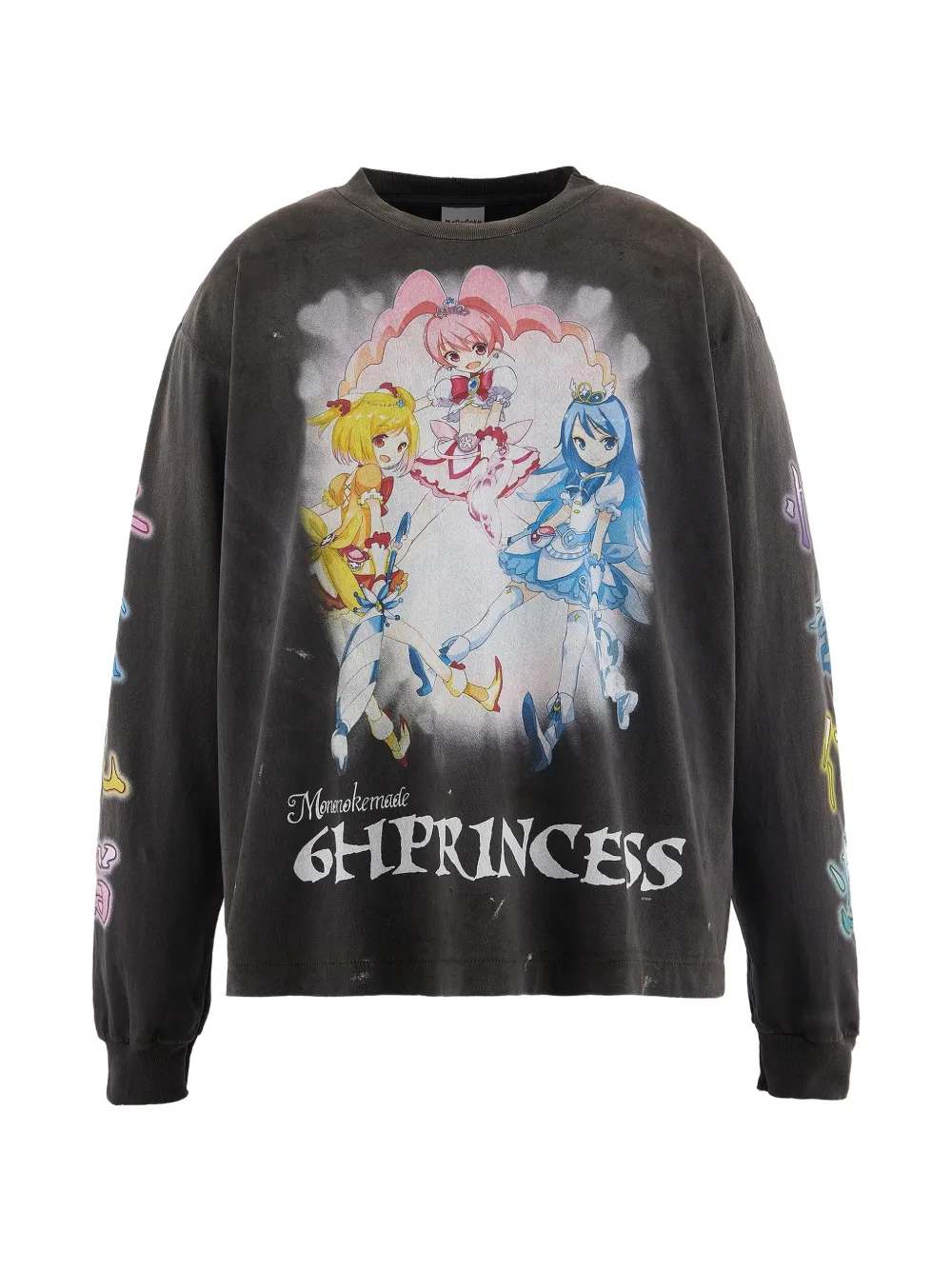 Takashi Murakami x Yuta Hosokawa Mononoke Made Superflat T-Shirt mit Print - Schwarz