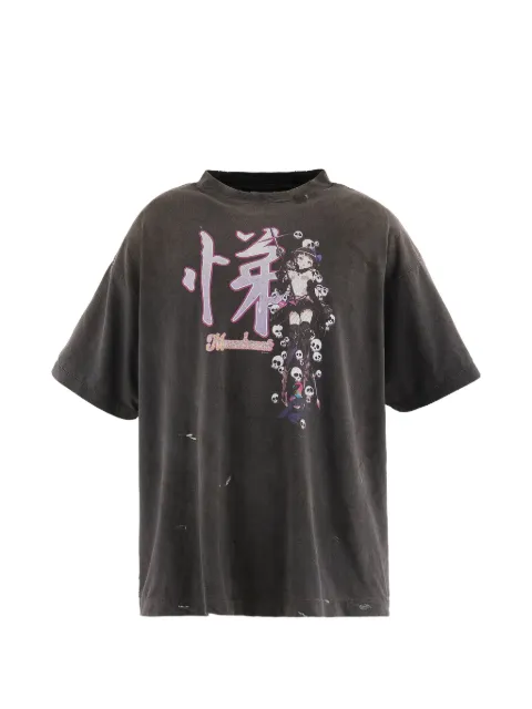 Takashi Murakami x Yuta Hosokawa Mononoke Made graphic-print distressed T-shirt