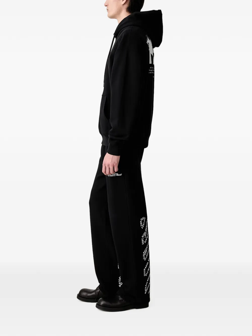 Off-White Trainingsbroek met logoprint Zwart