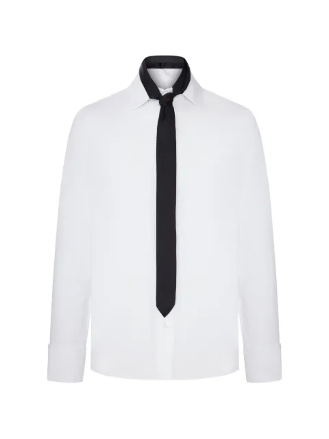 sacai integrated-tie shirt