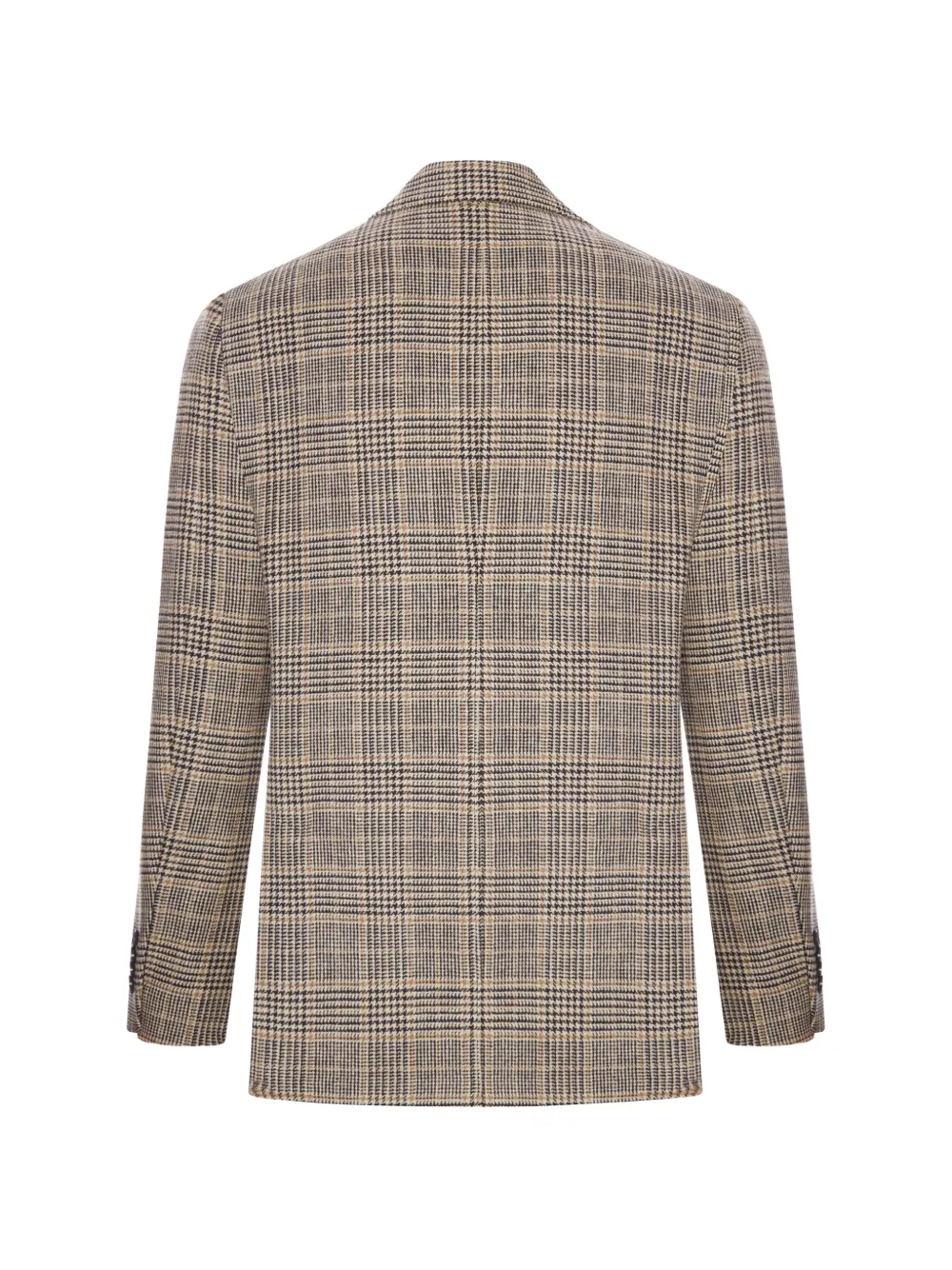 Lardini Geruite blazer Beige